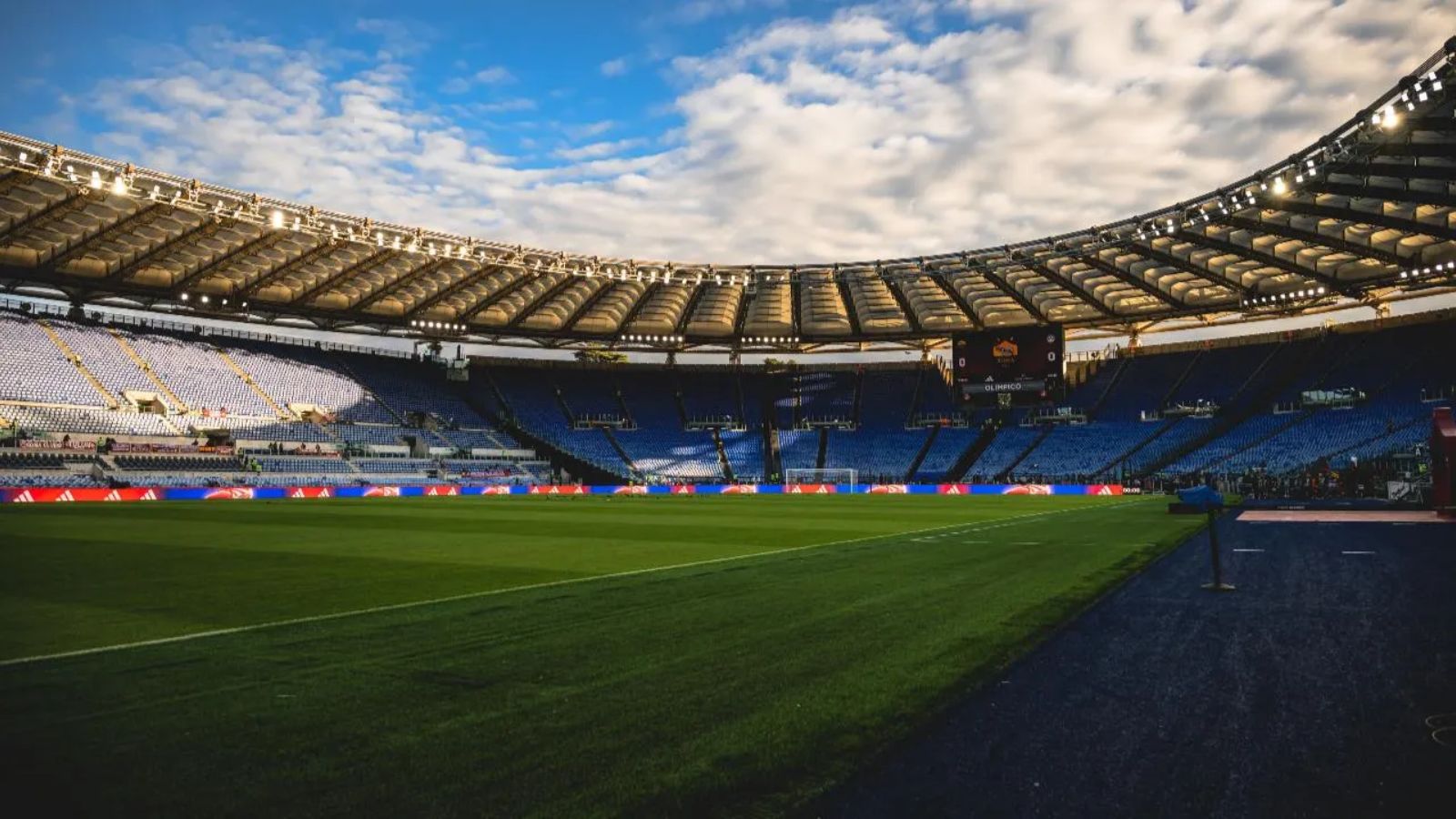 Vista do Stadio Olimpico em Roma